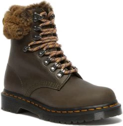 Dr. Martens Women's 1460 Serena Collar Faux Fur Lined