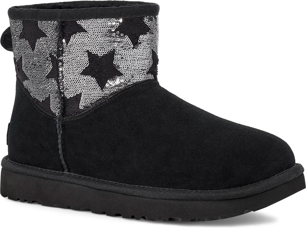 UGG Women's Classic Mini Sequin Stars
